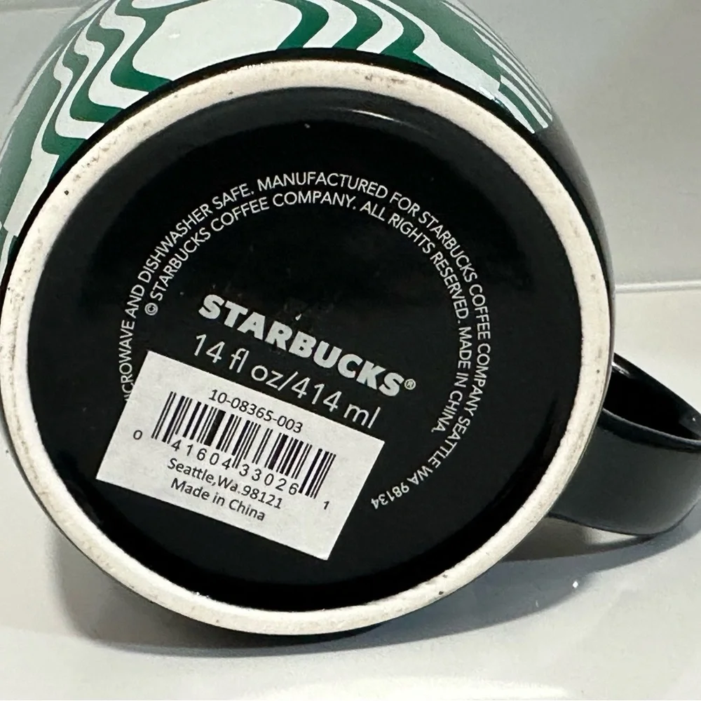 Starbucks elegant black
